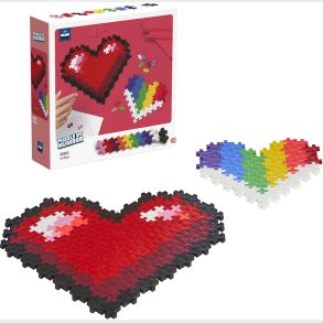 Plus-Plus Puzzle By Number Hjerter 250 Dele