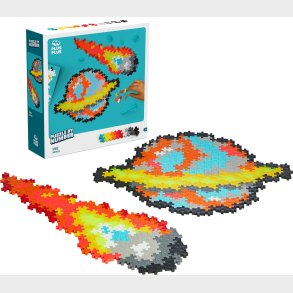Plus-Plus Puzzle By Number Rummet 500 Dele