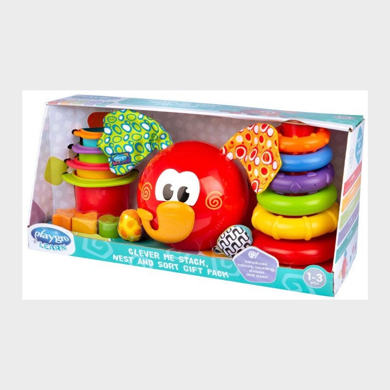 PlayGro Clever Me Stack Sort And Nest Stablelegetj
