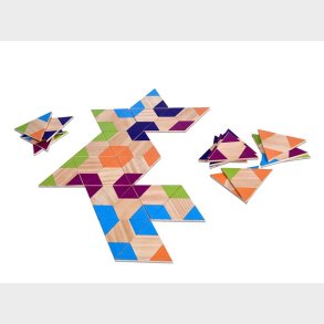 BS Toys Triangle Domino Brnespil