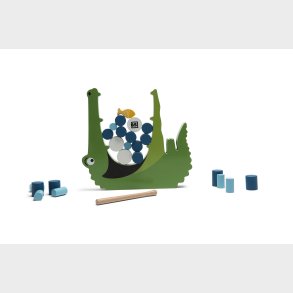 BS Toys Krokodille Brnespil , Multifarvet