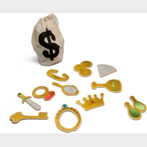 BS Toys The Thief Brnespil, Multifarvet