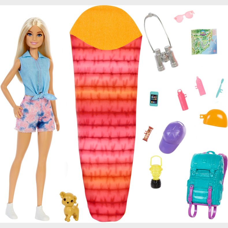 Barbie Camping Modedukke