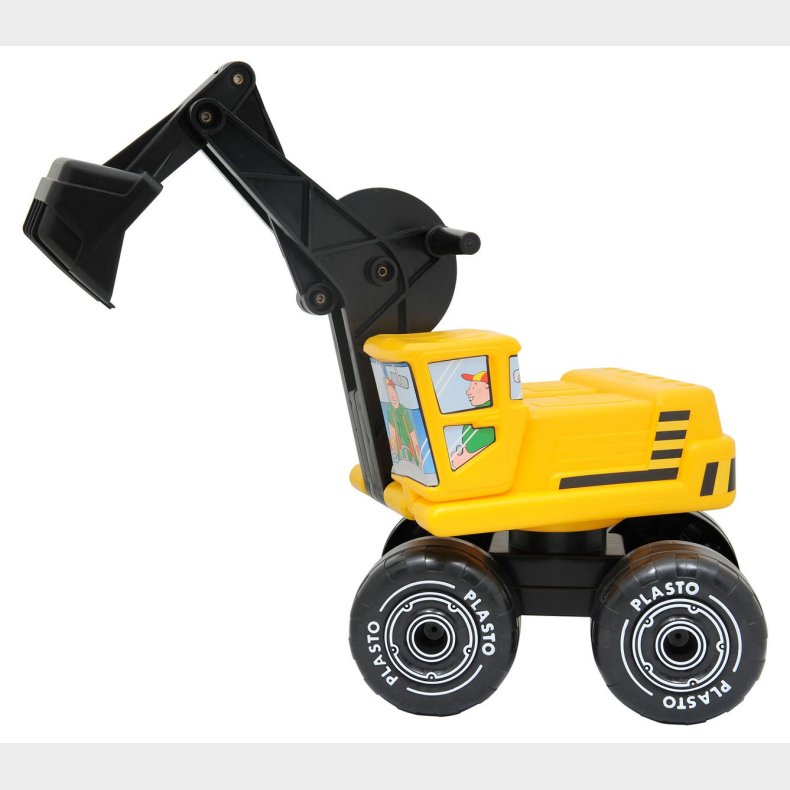 Plasto Sidde-Gravemaskine