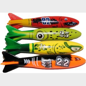 Aquarapid Diving Torpedos 4-pak