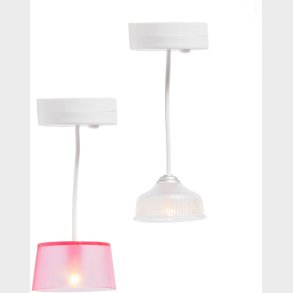 Lundby Dukkehustilbehr Loftslamper, 2 Stk, Brnelampe