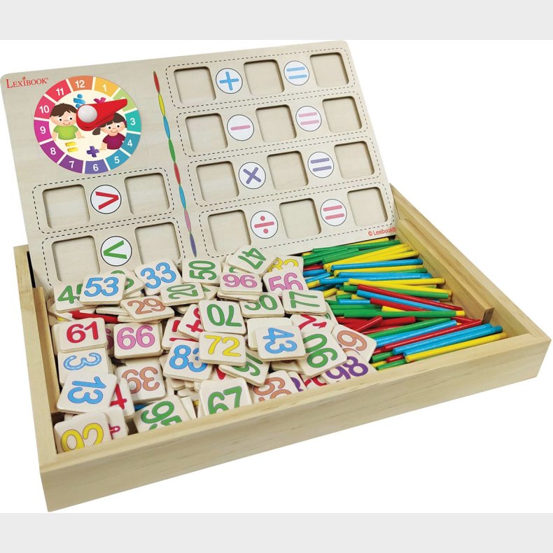 Lexibook Bio Toys Math box Tegnebrt, Multifarvet