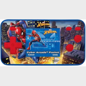 Marvel Spider-Man Cyber Arcade Pocket, 150 Games Spillekonsol