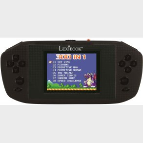 Lexibook Power Arcade, 300 Games Spillekonsol, Sort