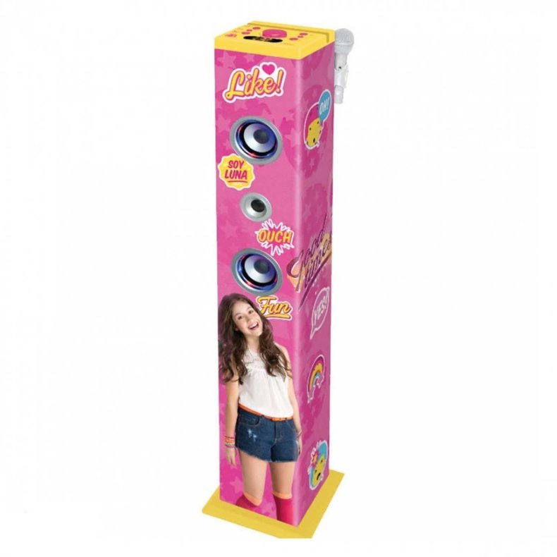 Lexibook Sound &amp;  Light Bluetooth Tower Hjtaler