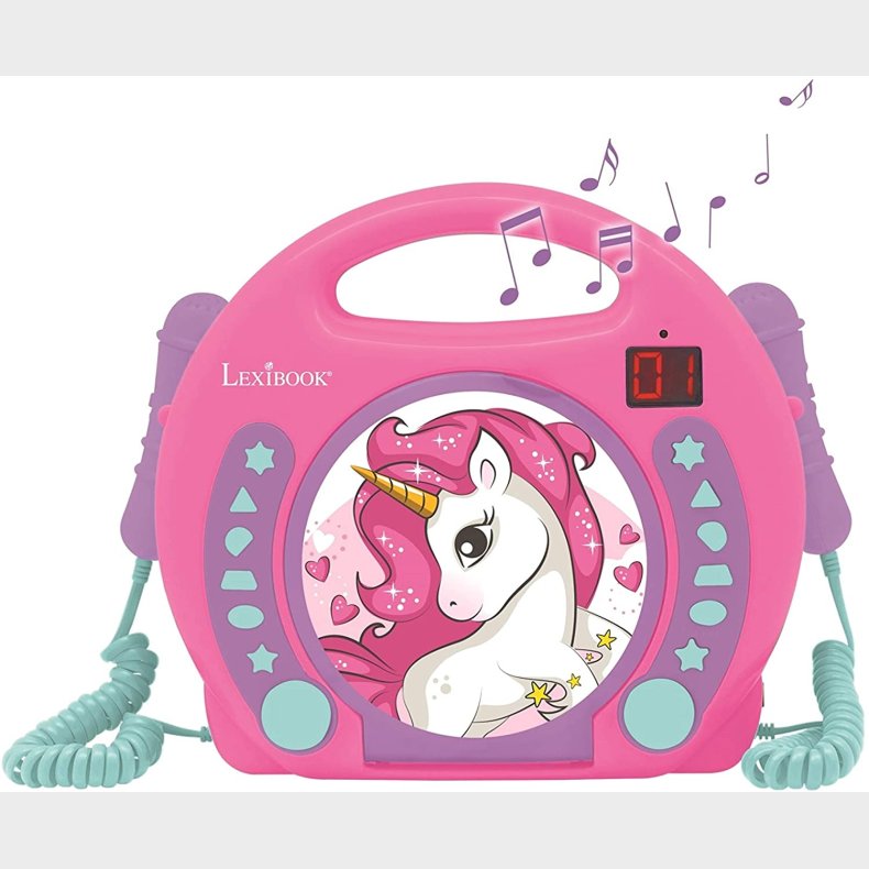 Lexibook Unicorn Karaokemaskine, Lysebl