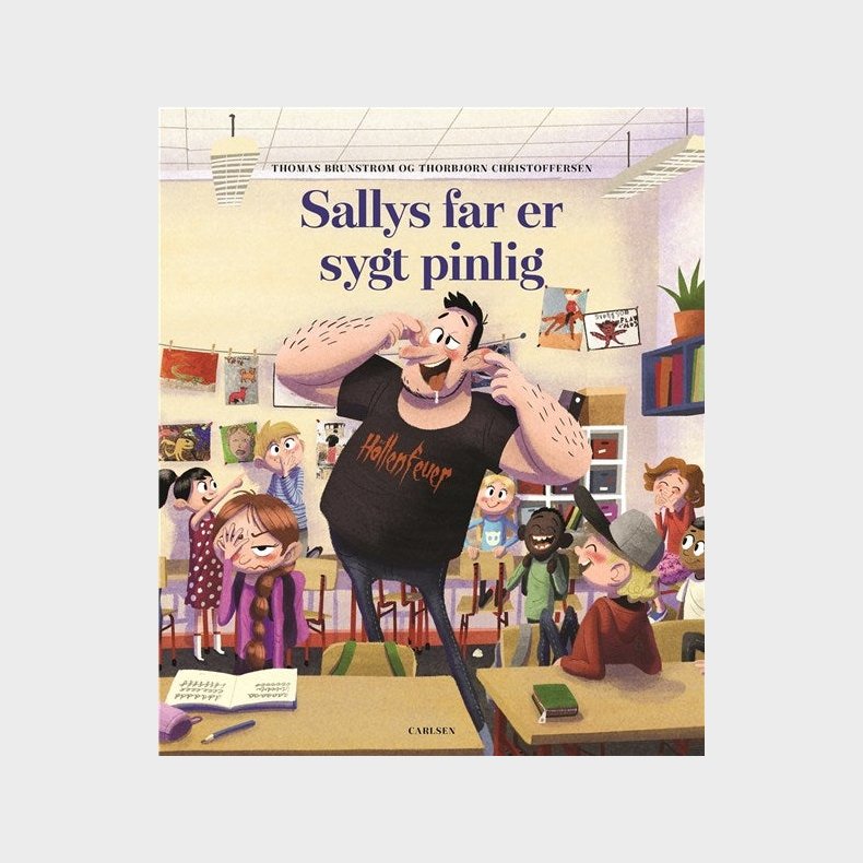 Carlsen Bog Sallys far er sygt pinlig