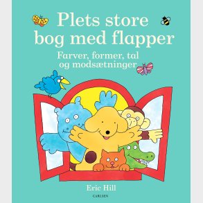 Carlsen Plets Store Bog Med Flapper Eventyrbog, Multicolored