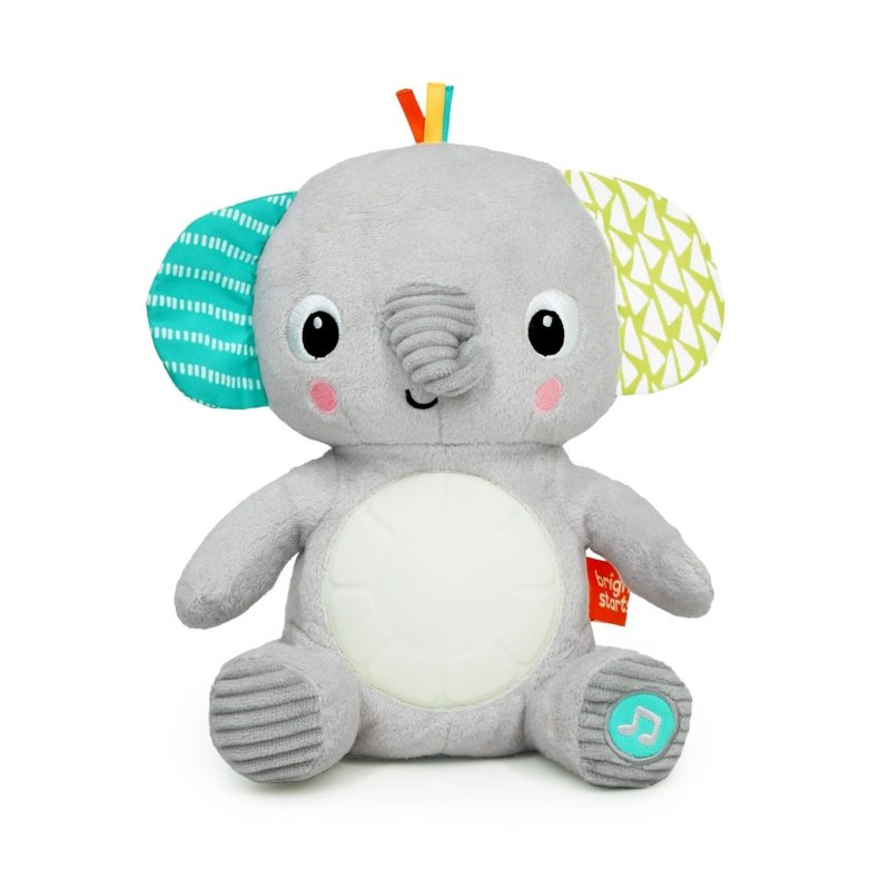 BrightStarts Hug-a-bye Baby Musical Light Up Tjdyr, Grt
