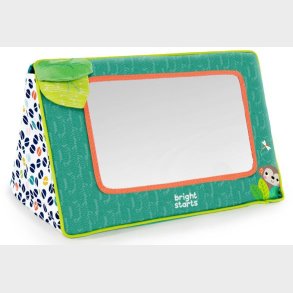 BrightStarts Safari Mirror Aktivitetslegetj, Grnt/Mnstret