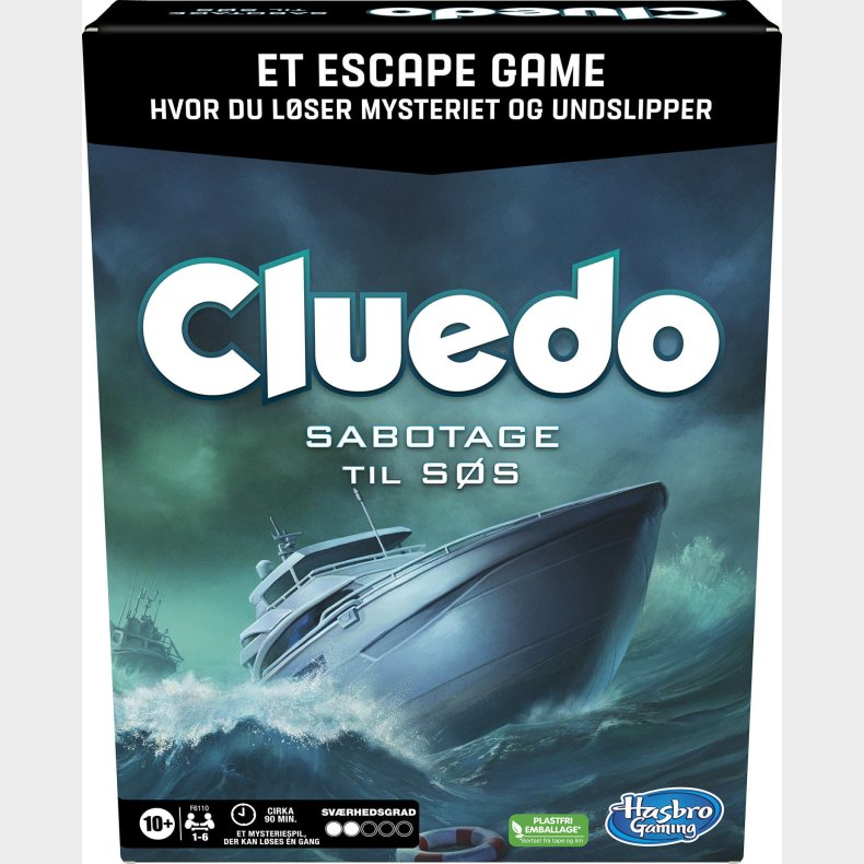 Hasbro Cluedo Spil Escape Sabotage on the High Seas
