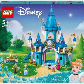 LEGO Disney Princess 43206 Askepot Og Prinsens Slot