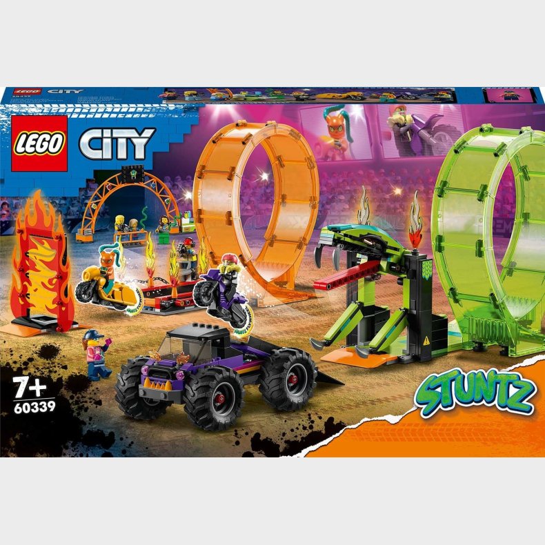 LEGO City 60339 Stuntarena Med Dobbelt Loop