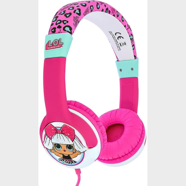 OTL Junior On-Ear 85Db Hretelefoner Surprise, Lyserde