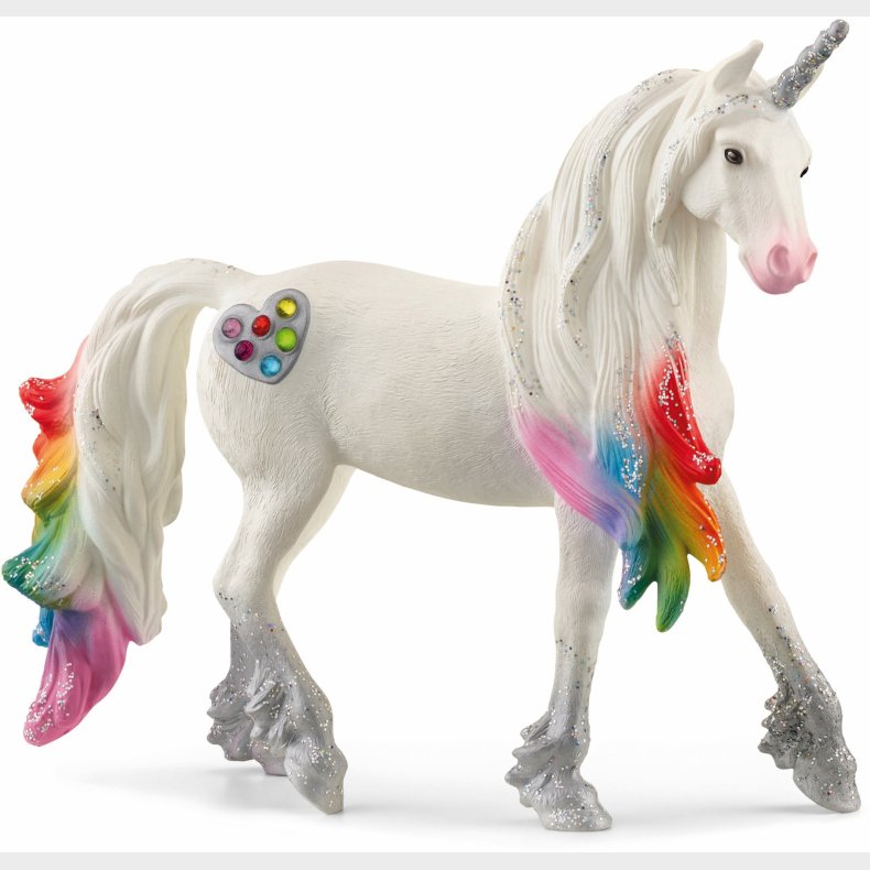 Schleich 70725 Rainbow Love Unicorn Hingst