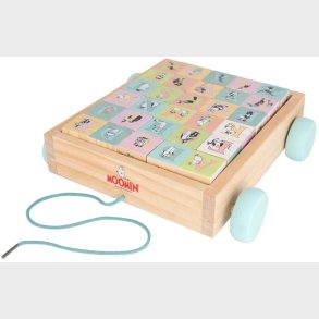 Mumitroldene Bogstavsklodser i En Vogn