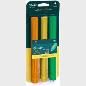 3Doodler START Mix 75-Pack Blyant, Orange/Gul/Grn