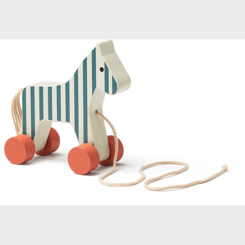 Kids Concept Trkdyr Hest Stribet Carl Larsson