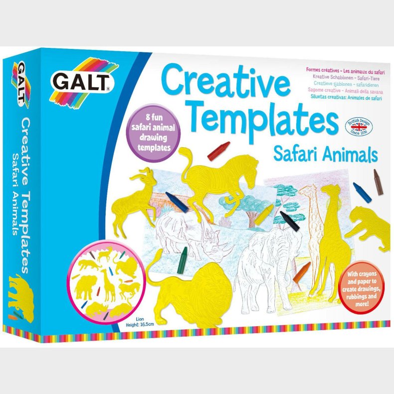 Galt Safari Dyreskabeloner