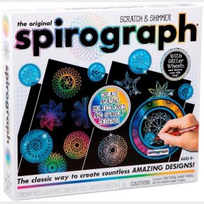 Spirograph Tegnevrktj Skrab og Shimmer