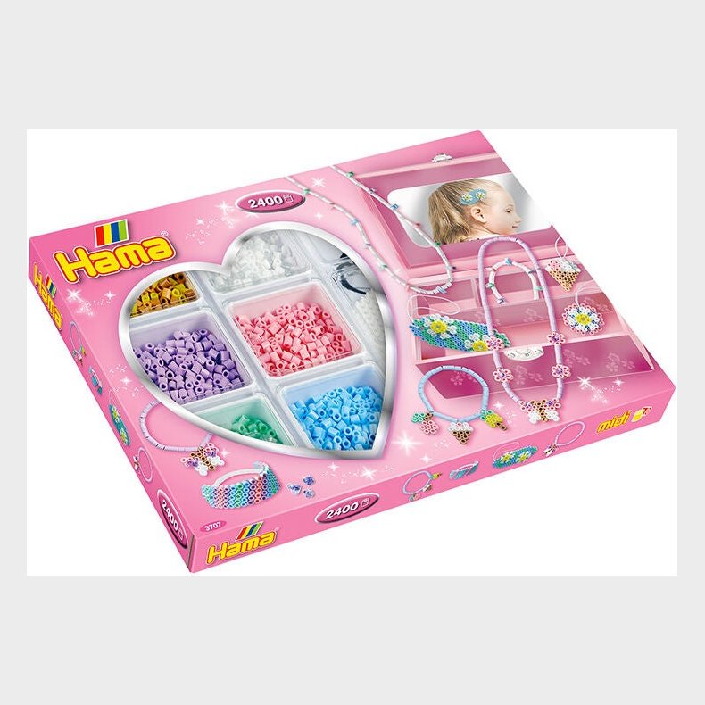 Hama Midi Perlest 2400 Brikker