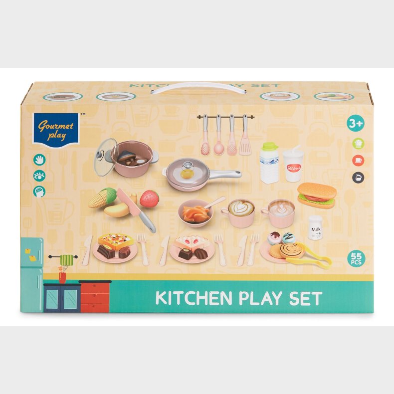 Cloudberry Castle Service med Tilbehr