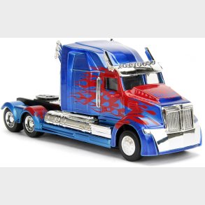 Jada Toys Transformers Optimus Prime Lastbil Western Star 5700 Ex Phantom