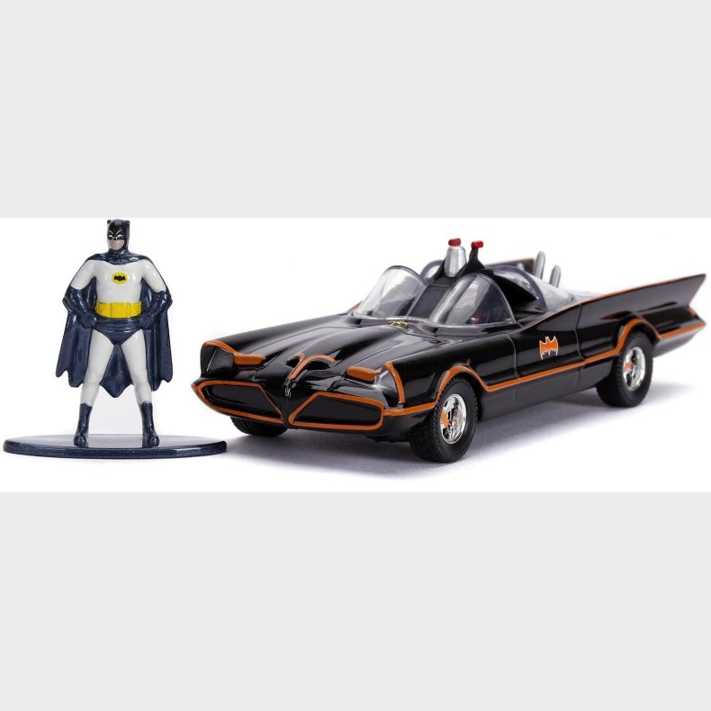 Jada Toys Batman Bil med Figur 1989 Batmobile 1:32