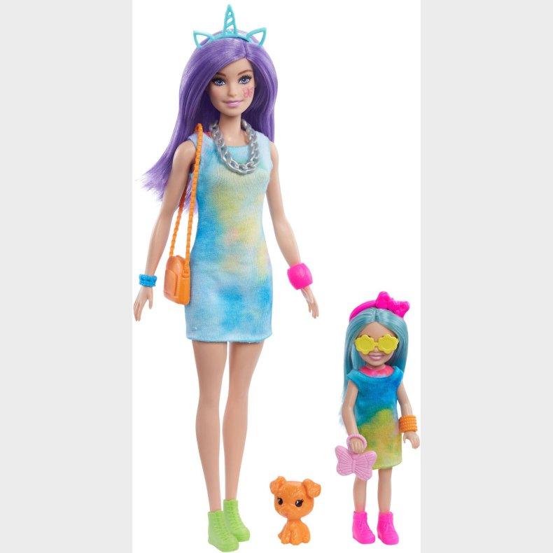 Barbie Color Reveal Legest Tie Dye Fashion Maker