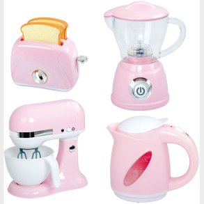 Cloudberry Castle Kkkenredskabsst 4 Dele, Pink