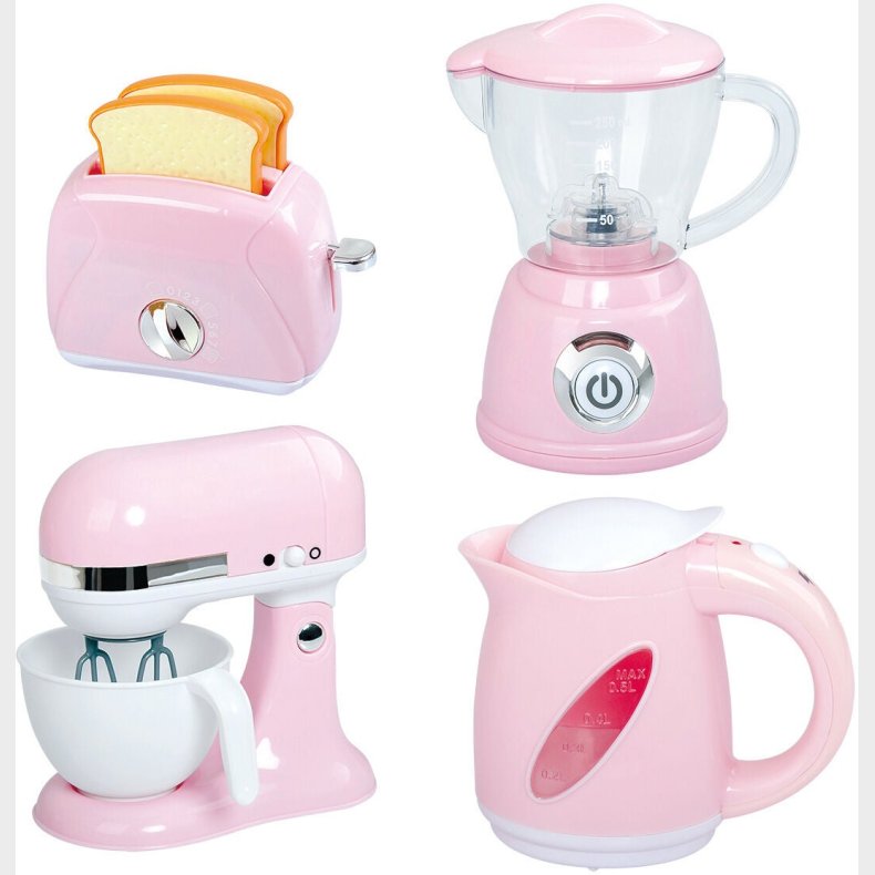 Cloudberry Castle Kkkenredskabsst 4 Dele, Pink