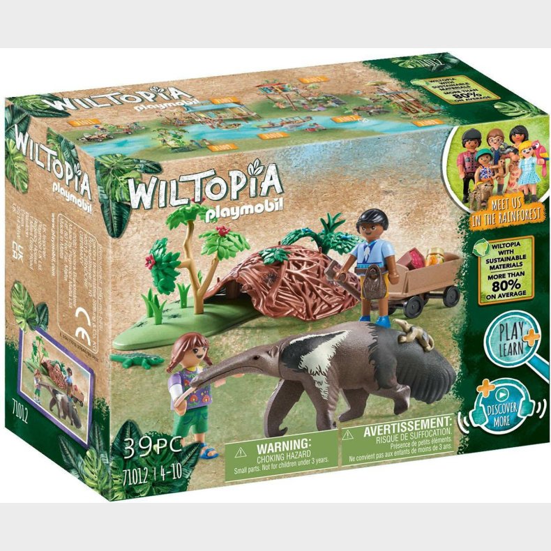Playmobil 71012 Wiltopia Legest Wiltopia- at Passe En Myresluger