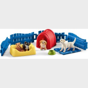 Schleich 42480 Legeplads Puppy Pen
