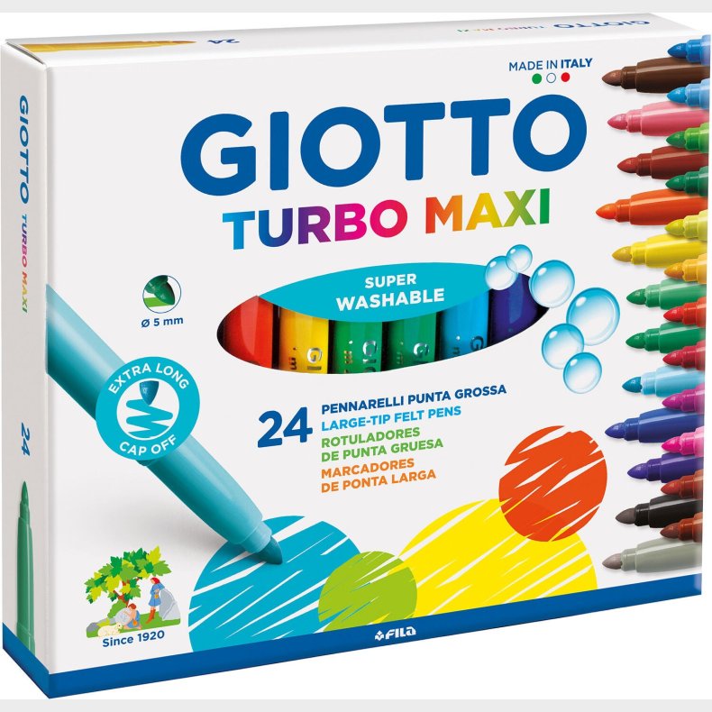 Giotto Turbo Maxi Tusser 24-pak