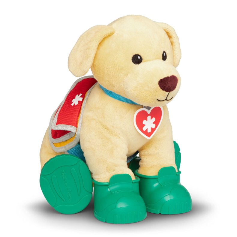Melissa &amp; Doug Lets Explore Redningshund med Tilbehr
