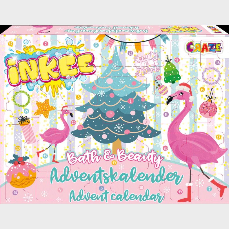 Craze Inkee Bath &amp;  Beauty Julekalender