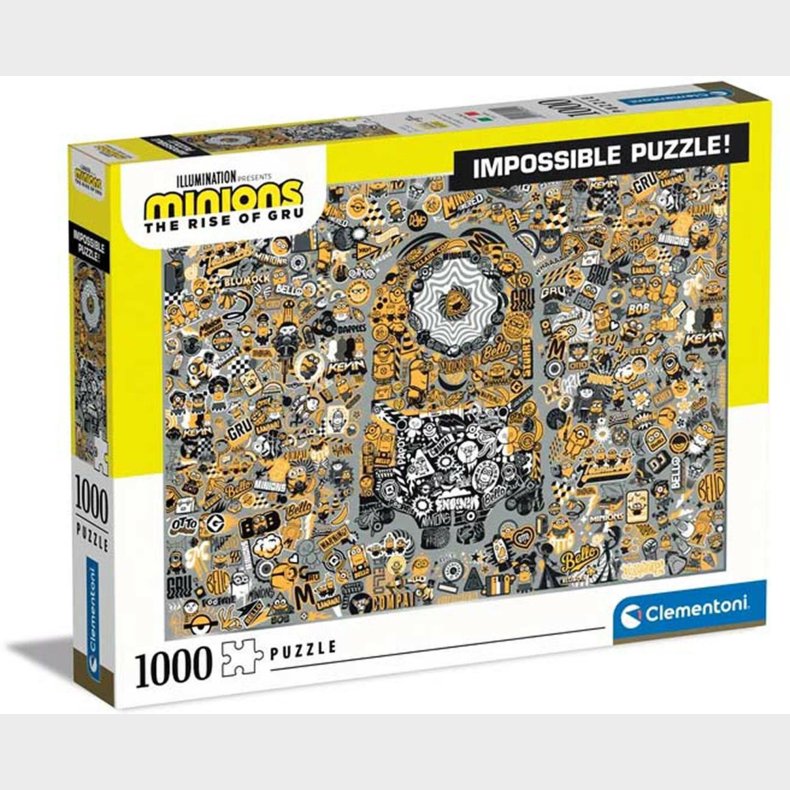 Minions Impossible Puslespil 1000 Brikker
