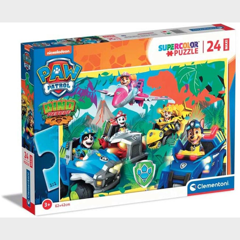 Clementoni Paw Patrol Maxi Puslespil 24 Brikker