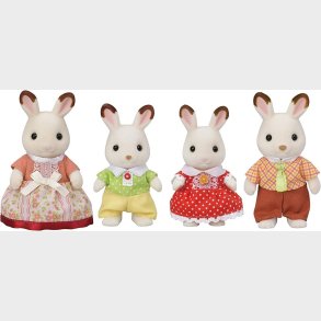 Sylvanian Families Figurs�t Kaninfamilien Chokolade