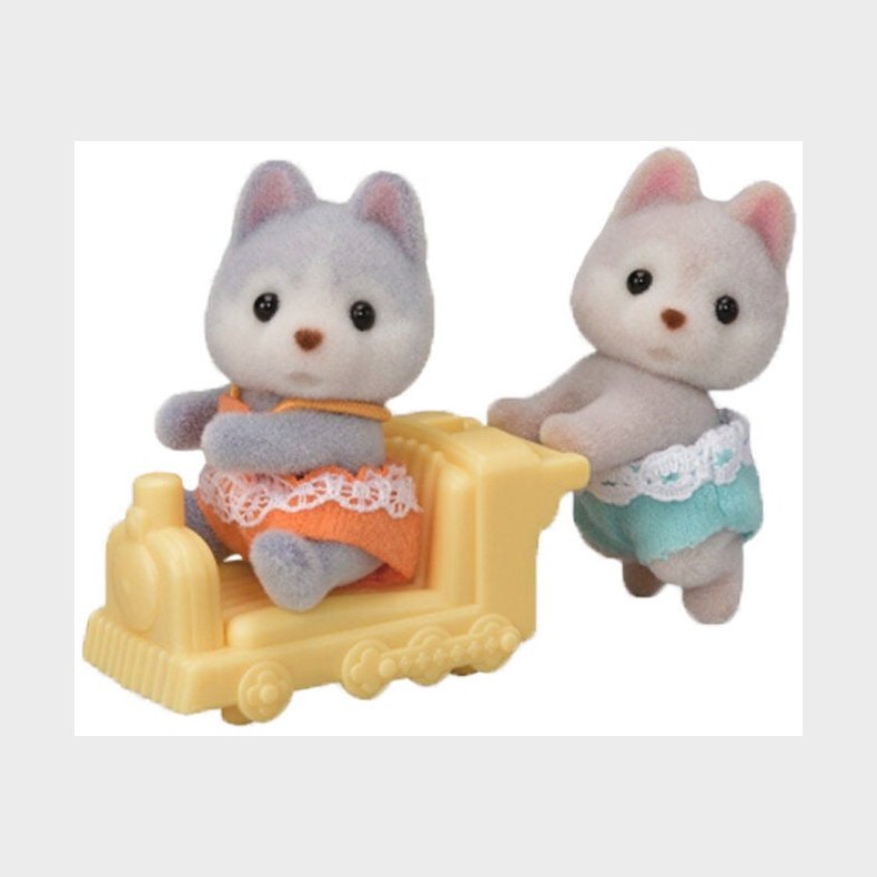 Sylvanian Families Figurer Huskytvillinger