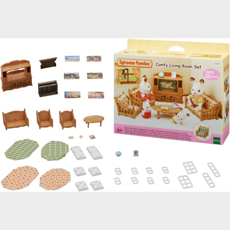Sylvanian Families Dukkehustilbeh�r Stue