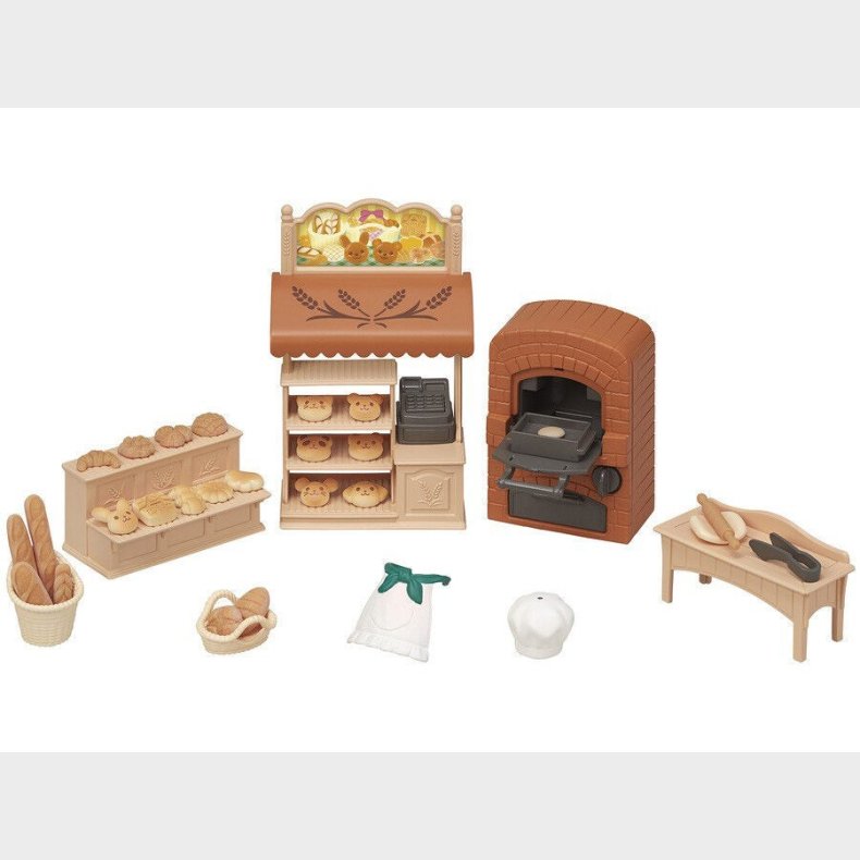Sylvanian Families Dukkehustilbeh�r Bageri Starts�t