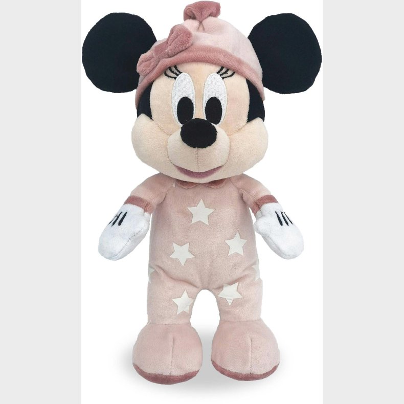 Disney Minnie Mouse Bamse Sov Godt 22 cm