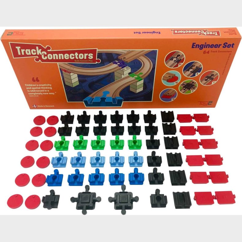 TOY2 Track Connector Engineer Set Koblinger