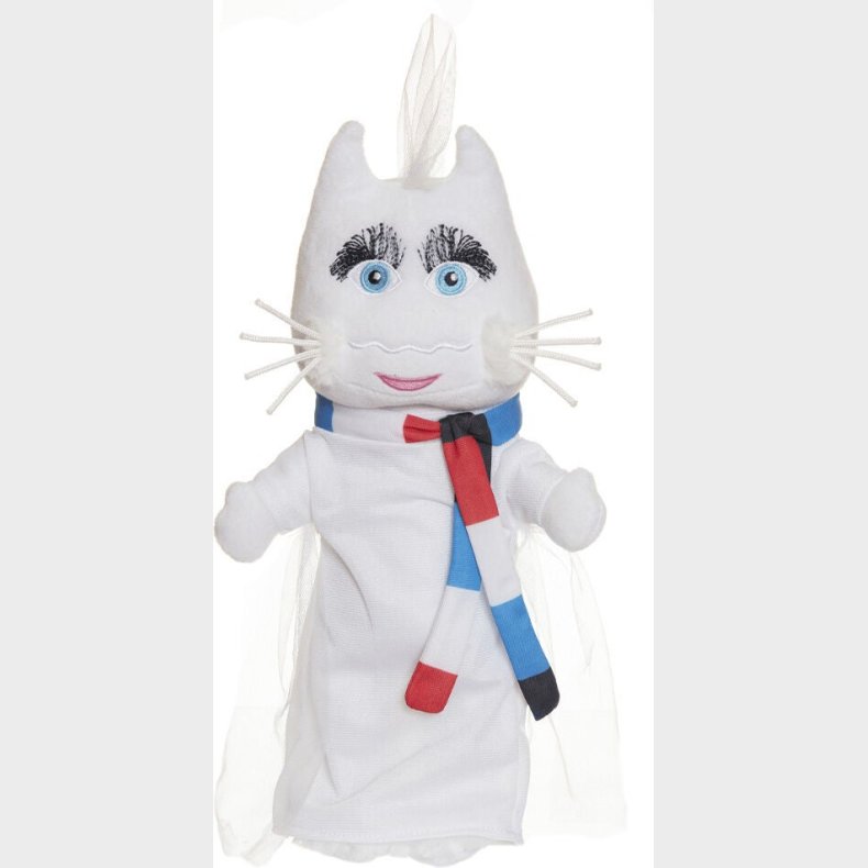 Teddykompaniet Vinterskuggan Bamse 35 cm, Hvid